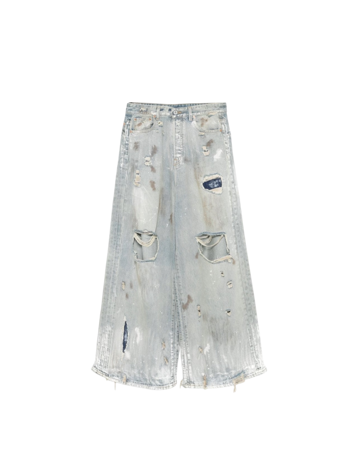 Vetements distressed jeans