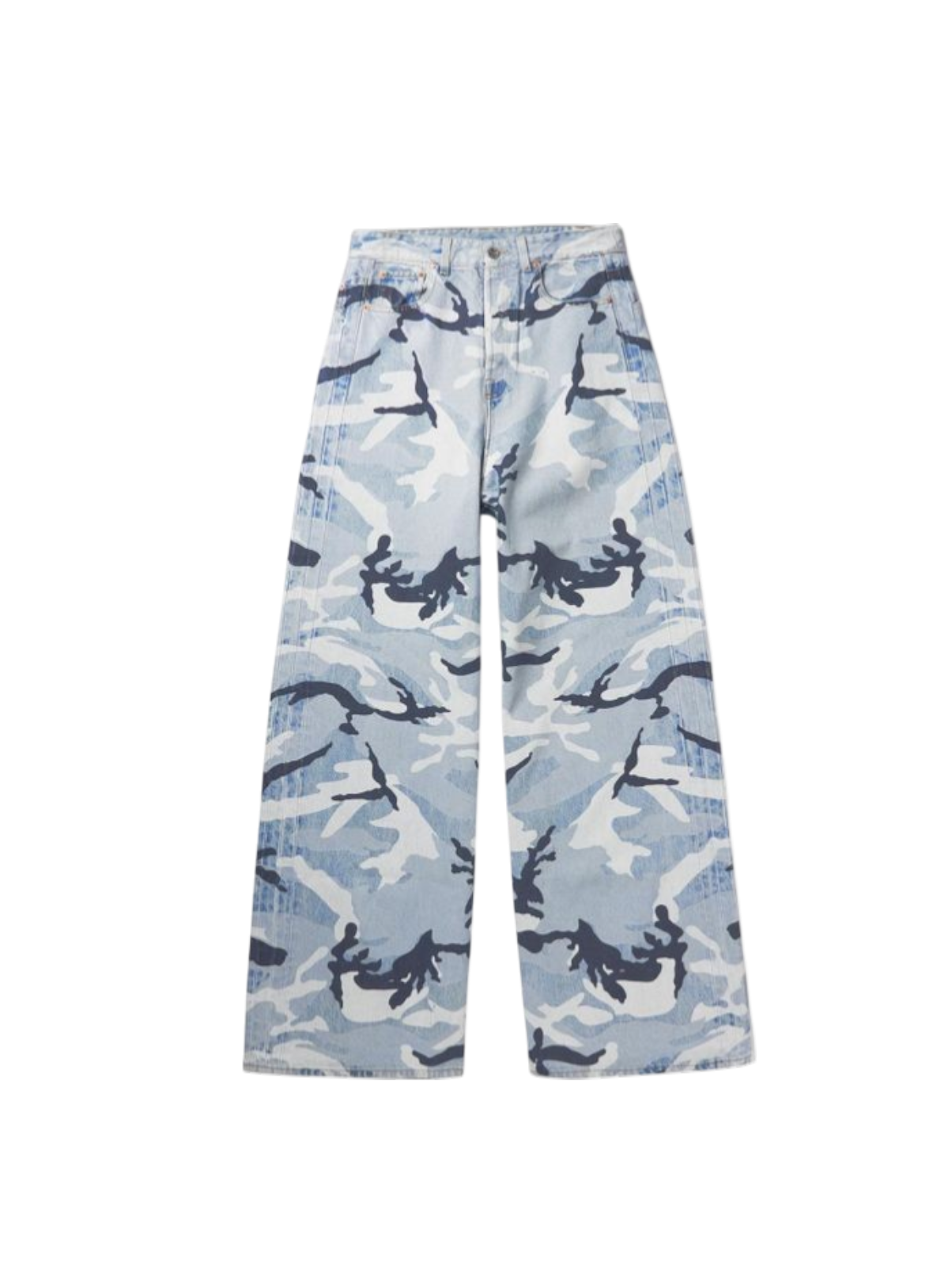 Vetements camo baggy jeans